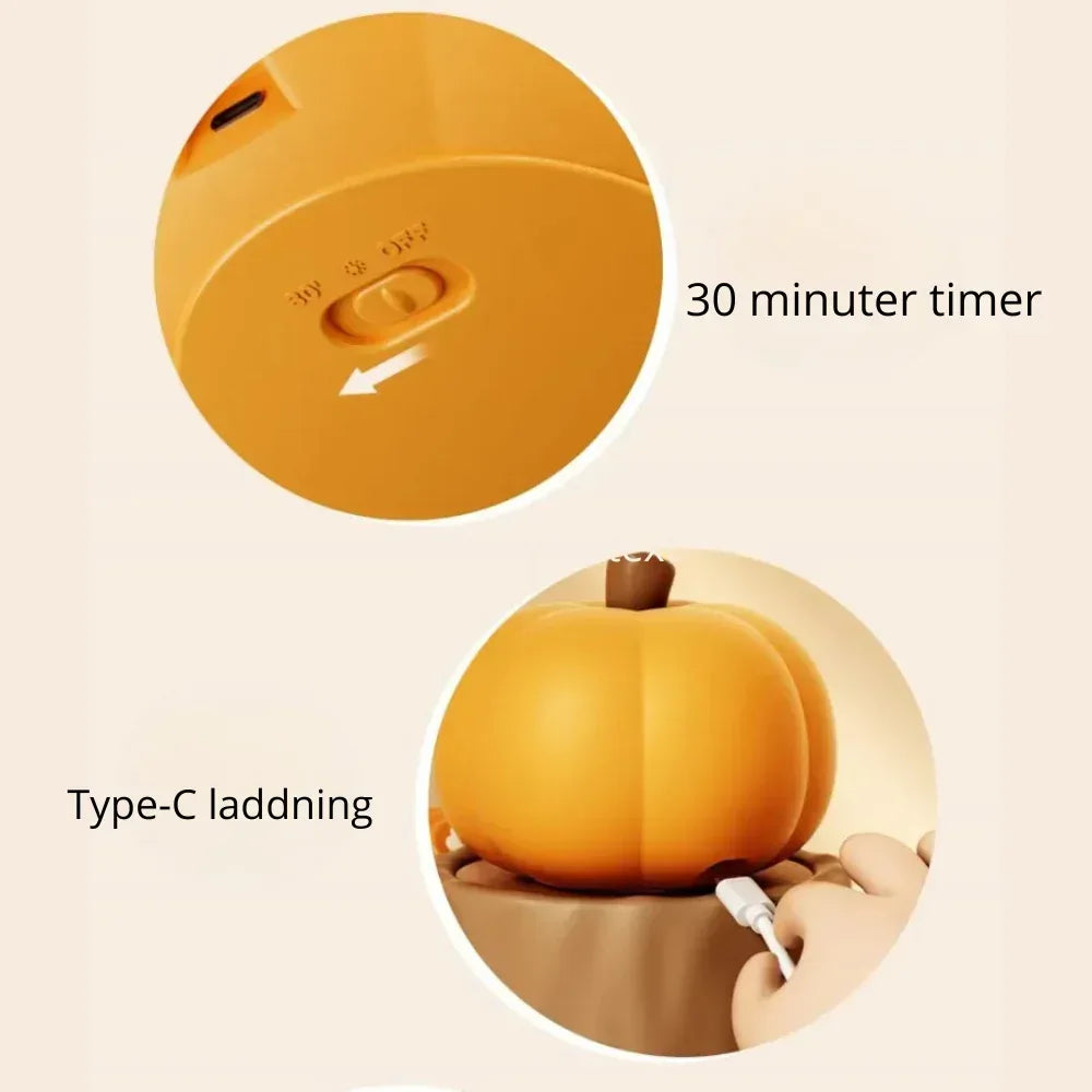 Pumpa nattlampa i mjuk silikon – miljövänlig - ByKriboh