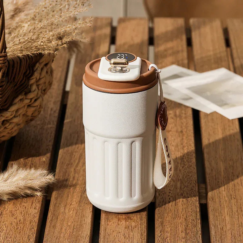 Smart termosflaska för kalla och varma drycker – 450 ml - ByKriboh