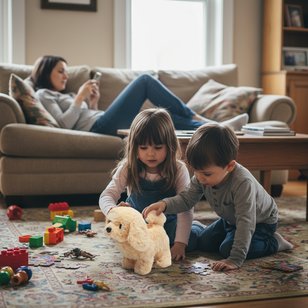 Pawsy – Gående Elektrisk Hund för Barn