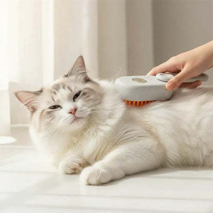 3-i-1 Ångborste för Hund och katt - ByKriboh