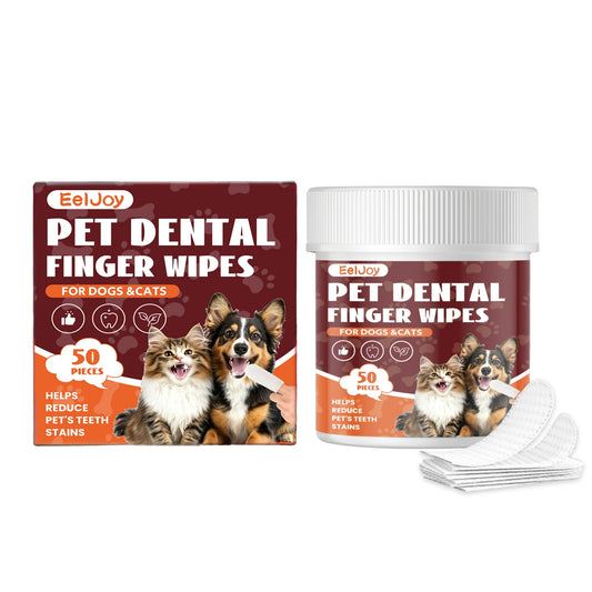 Pet Dental Finger Wipes – Enkel tandvård på några sekunder