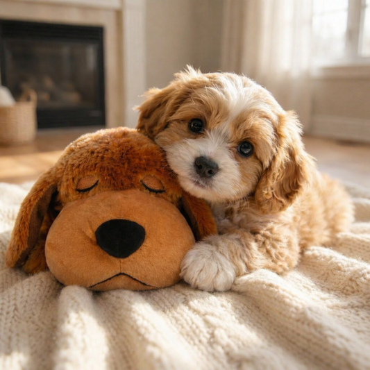 TrueBuddy™ – Lugnande hjärtslagsleksak för hund