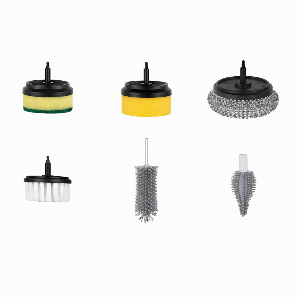 Multifunktionell Elektrisk Rengöringsborste