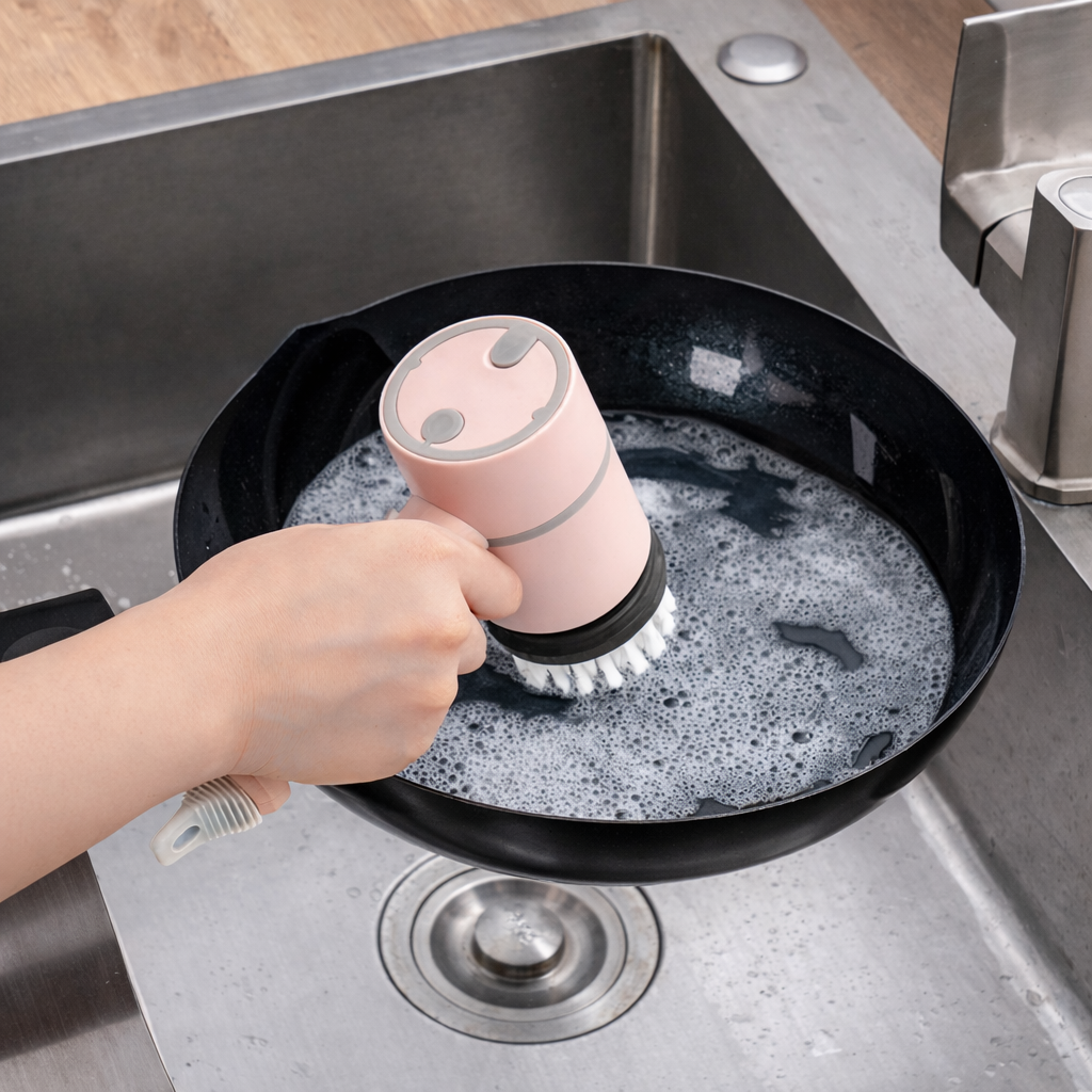 Multifunktionell Elektrisk Rengöringsborste