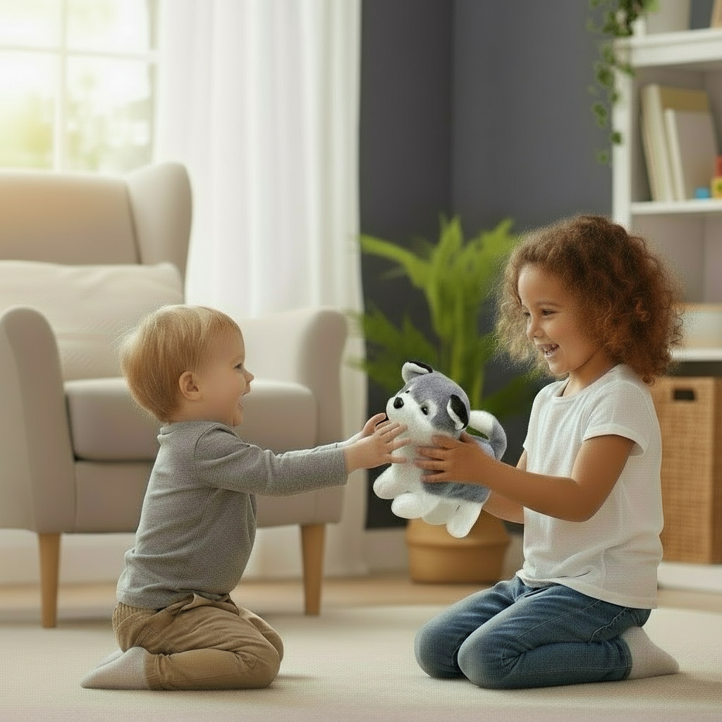 Pawsy – Gående Elektrisk Hund för Barn