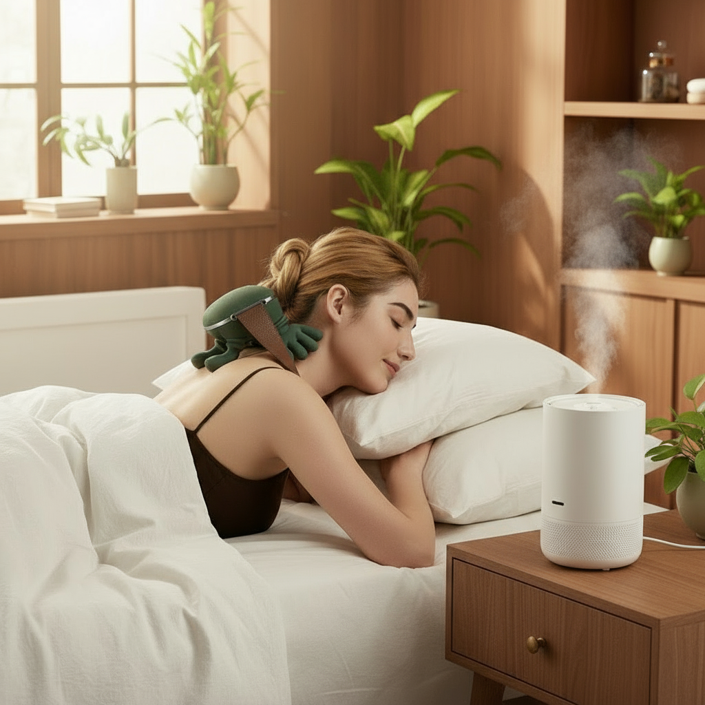 TheraNeck - Avslappnande nack- och axelmassage