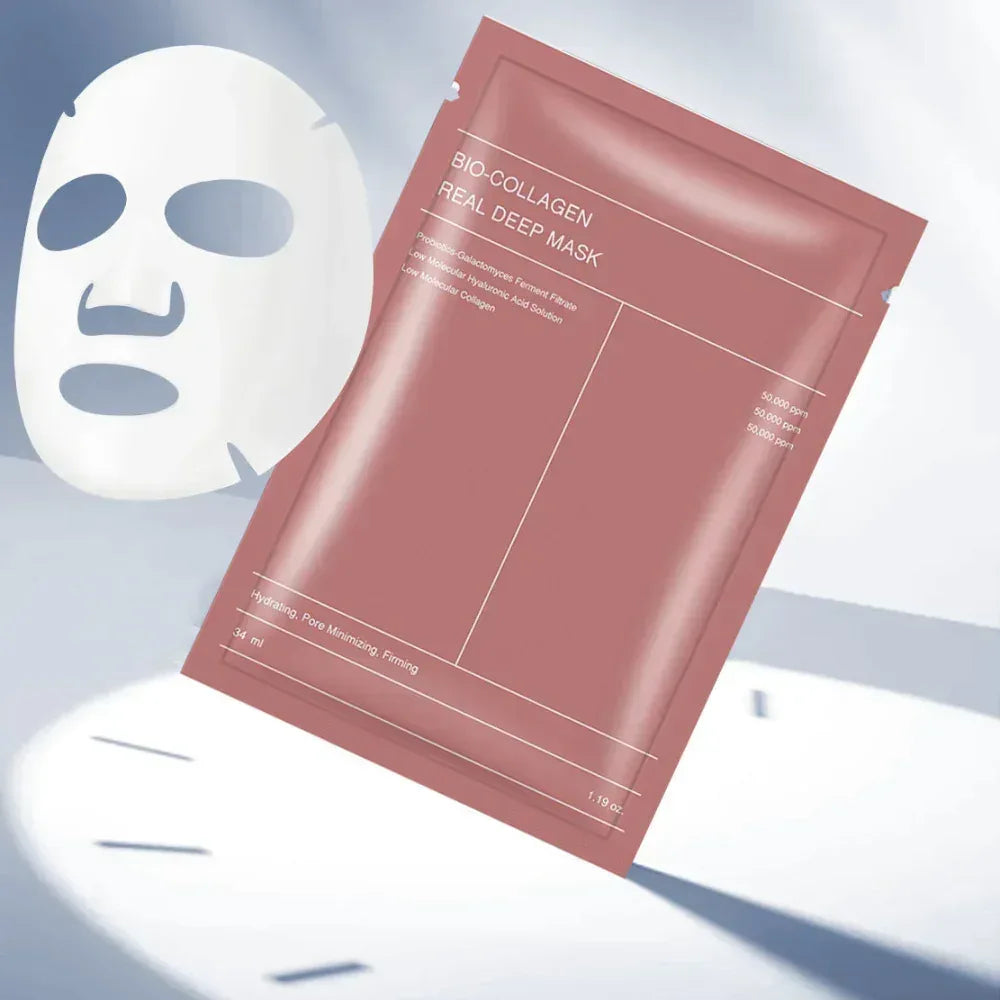 Collagen Sheet Mask – Återfuktande & Plumpande Ansiktsmask - ByKriboh