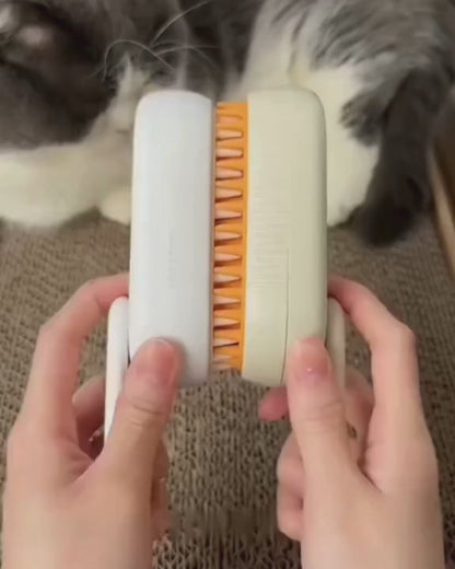 3-i-1 Ångborste för Hund och katt