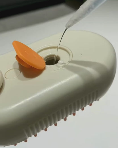 3-i-1 Ångborste för Hund och katt