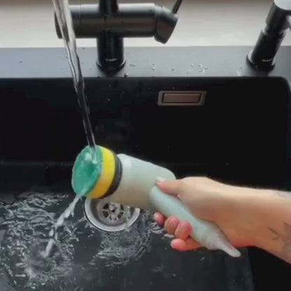 Multifunktionell Elektrisk Rengöringsborste