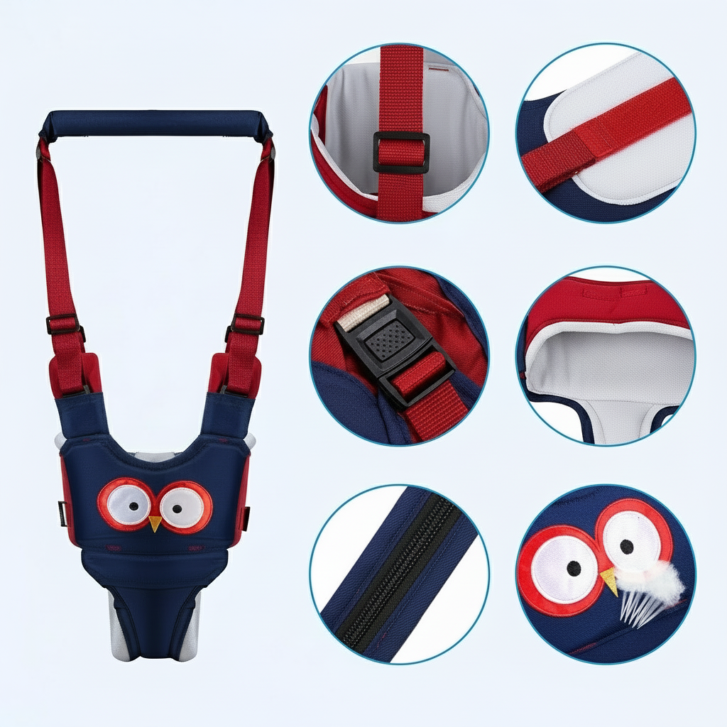 👶 Stegvis™ Gåsele – Trygga steg för små barn