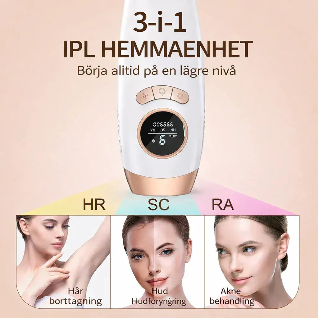 CoolSmooth™ IPL Hårborttagning - ByKriboh